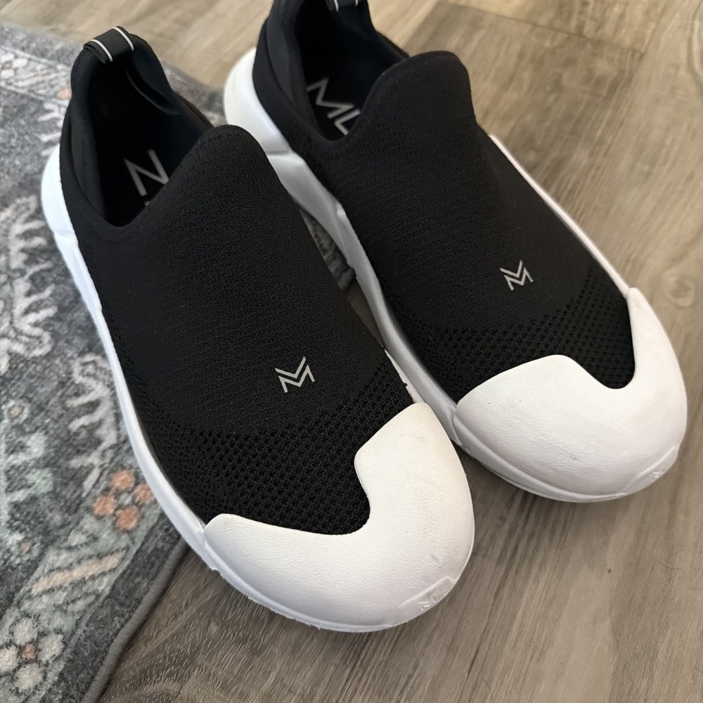 MUVEZ V1 Weekender Shoes Dual Sole Slip-On Sneaker/Slipper W 12 M 11 Black
